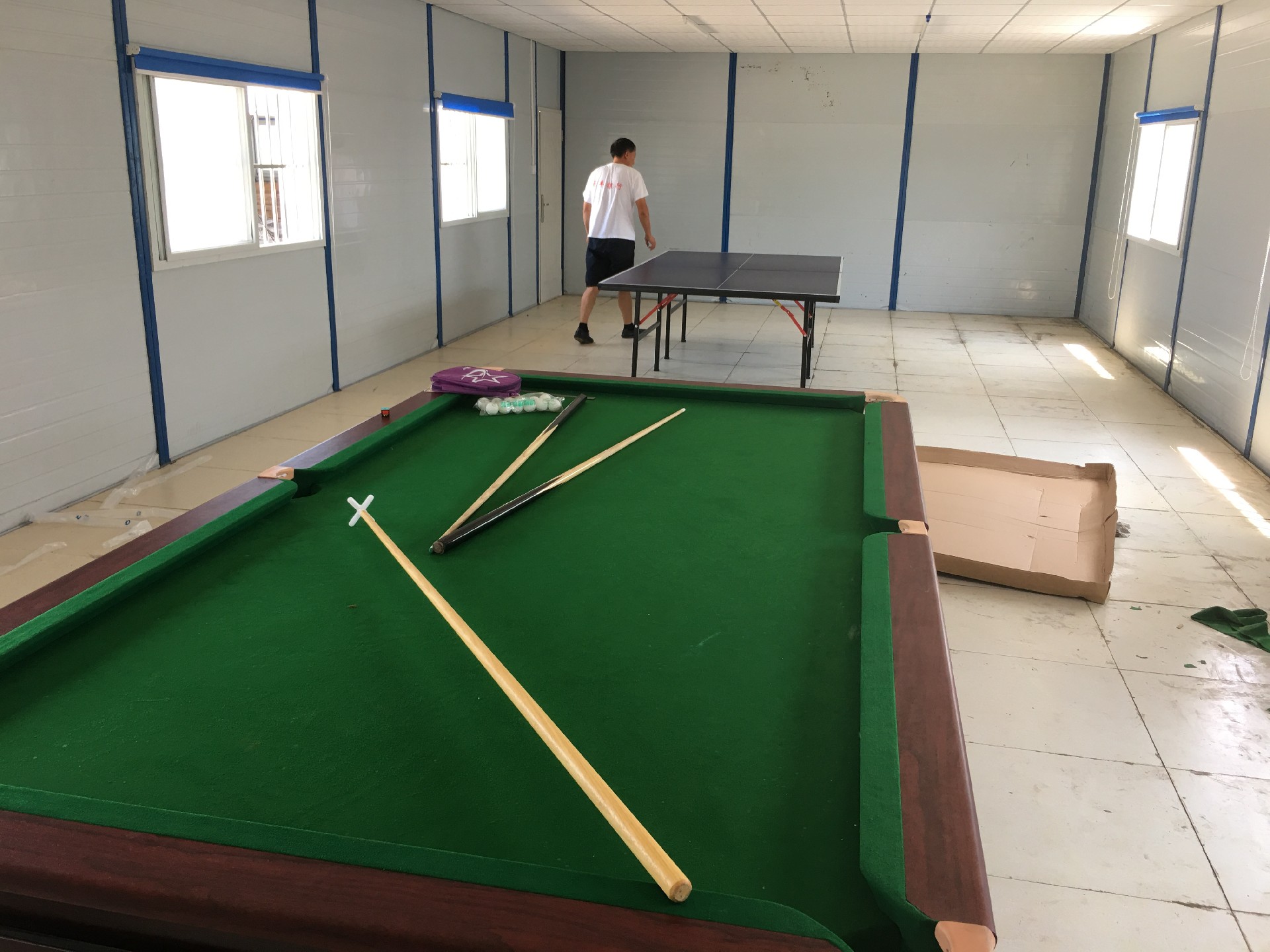 武漢某項(xiàng)目員工活動(dòng)中心